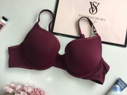 Imagen de Victoria's Secret  Bra 36DDD  T-Shirt Vino Unlined.